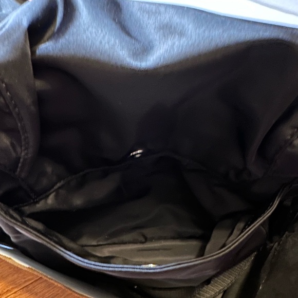 Tory Burch Virginia Recycled Nylon Small Messenger Crossbody ~NWT~ Black - Picture 12 of 14